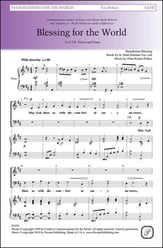 Blessing for the World SATB choral sheet music cover